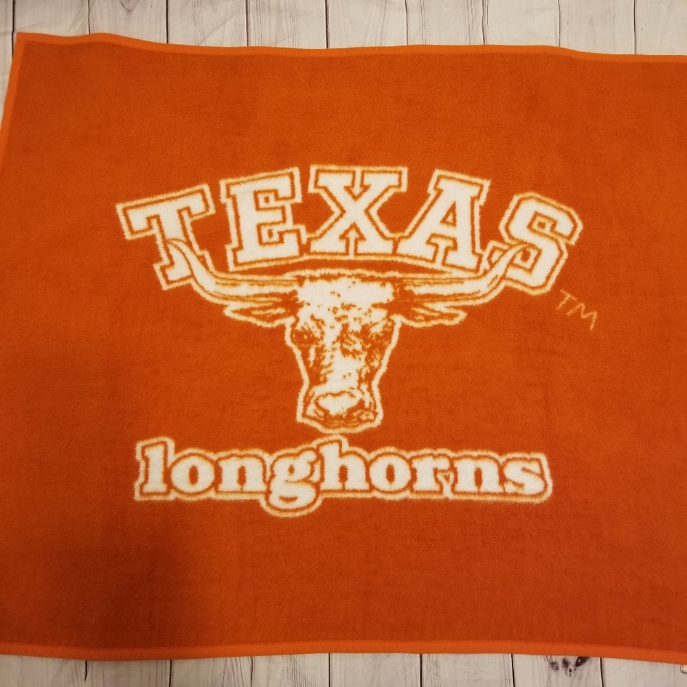 Vintage University of Texas Biederlack Blanket